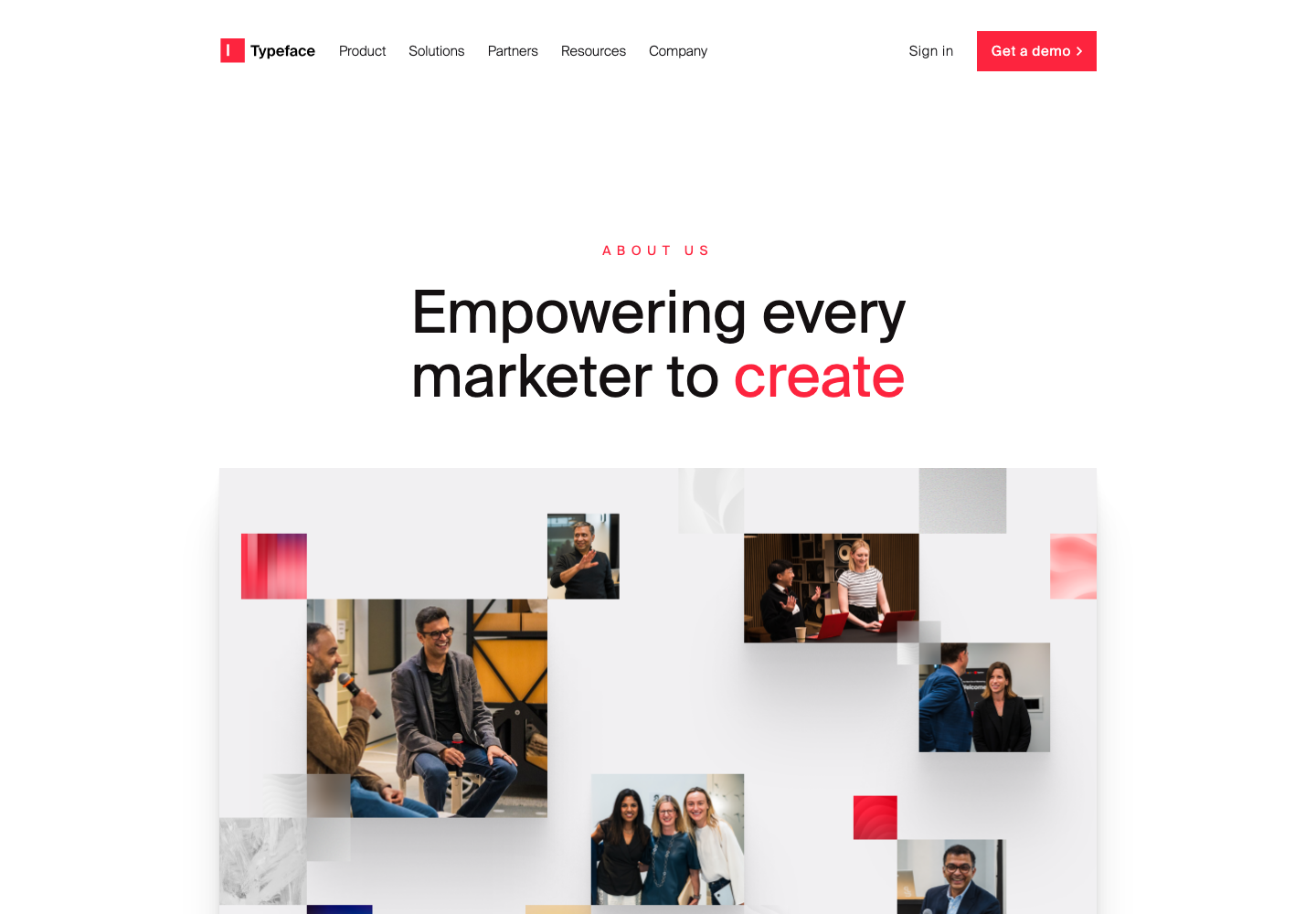 Typeface official company page