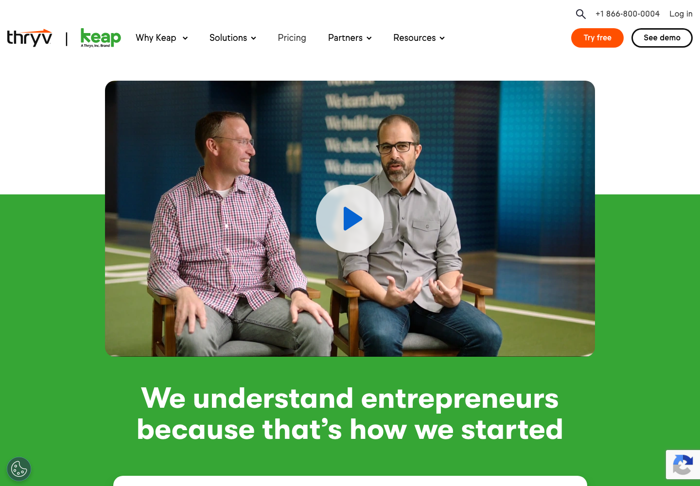 Portrait of Scott Martineau, Co-founder at Keap