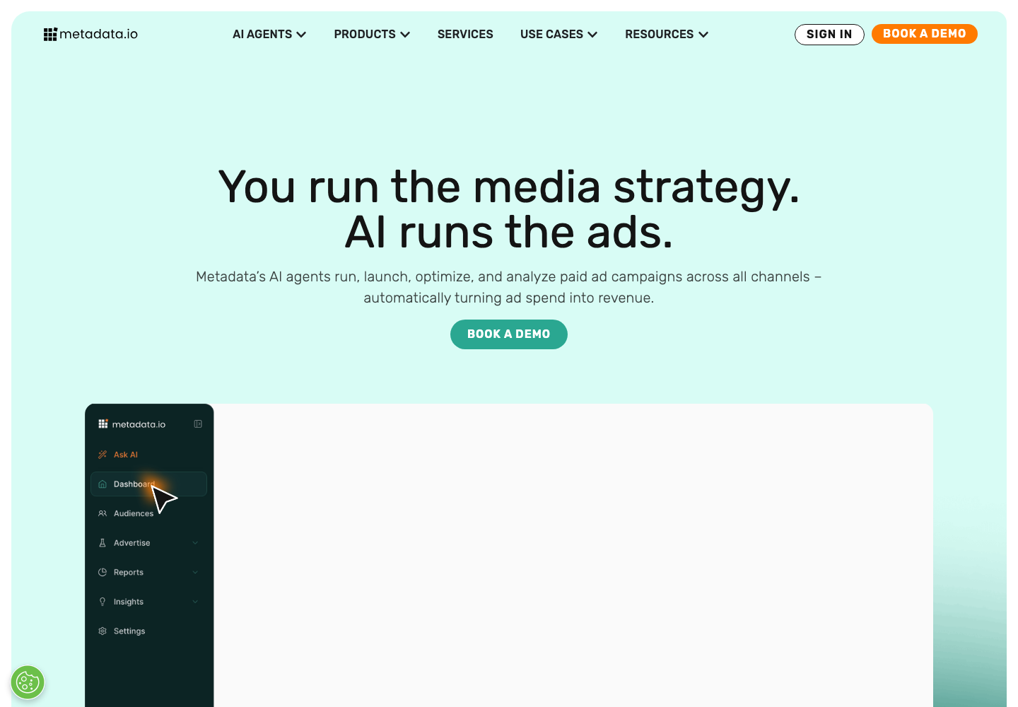 Metadata.io official company page