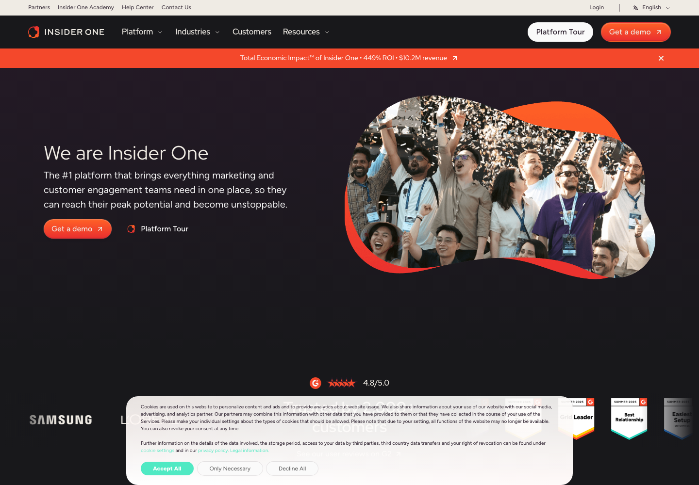 Insider official company page