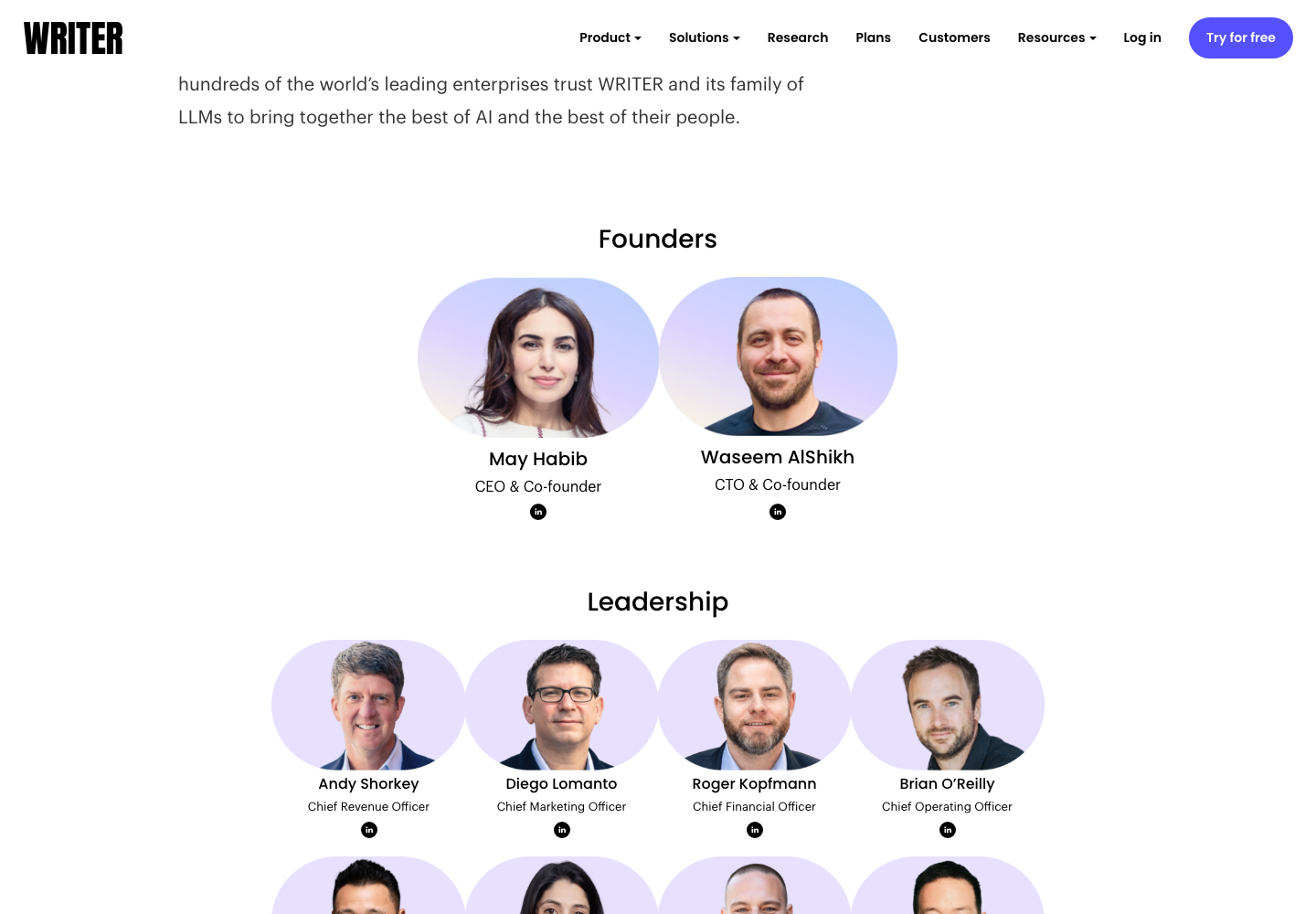 Portrait of Waseem AlShikh, Co-founder and CTO at WRITER
