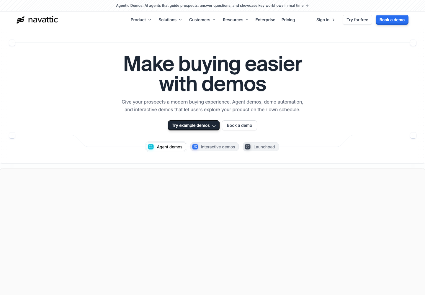 Navattic official company page