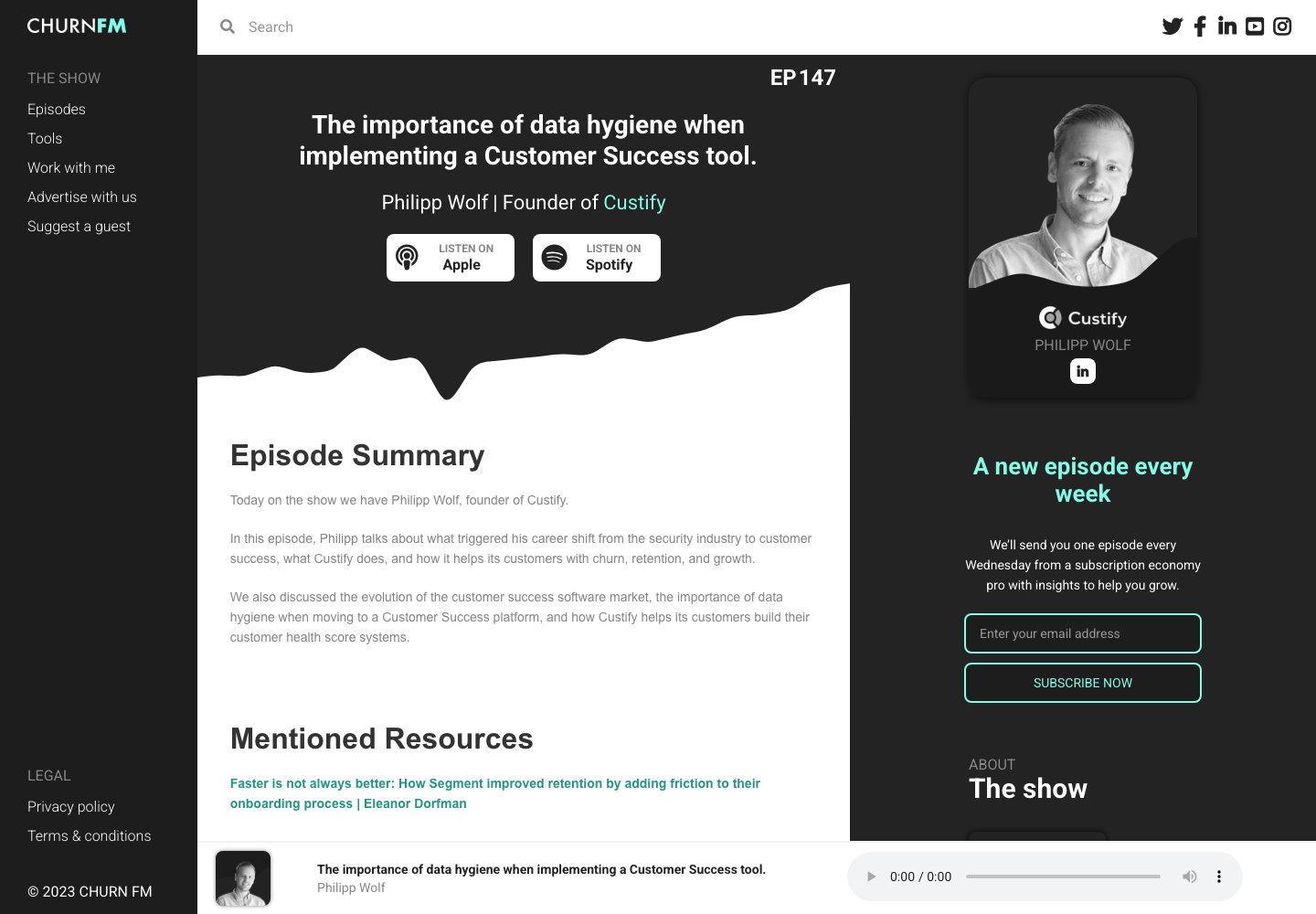 Custify official company page