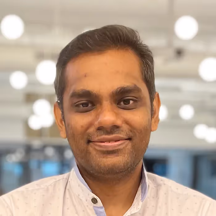 Portrait of Vignesh Girishankar, co-founder of Rocketlane