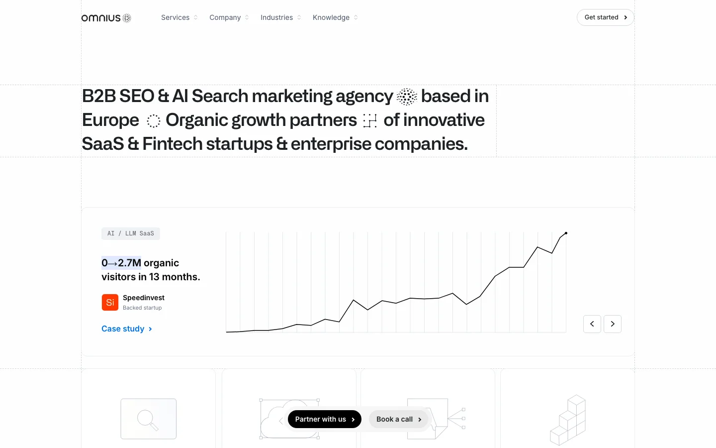 Omnius official website, captured 25 October 2026