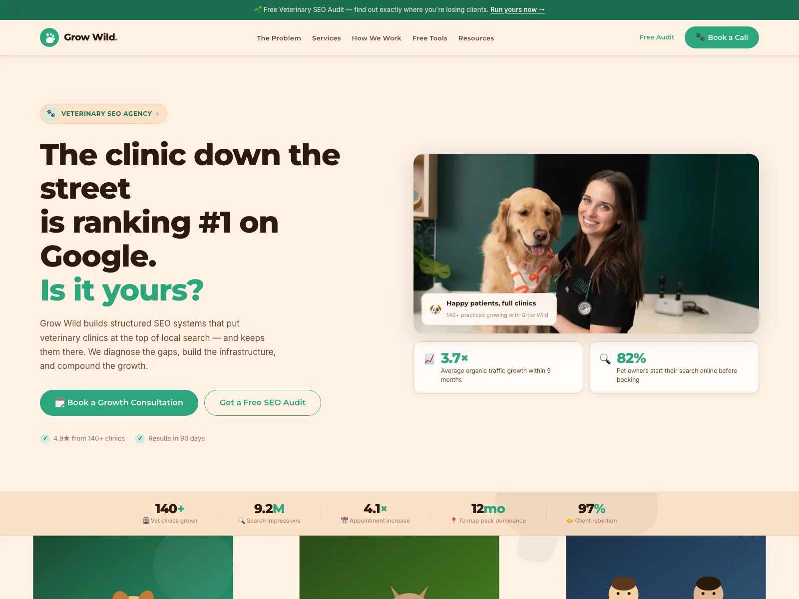 veterinary link building providers product review presentation