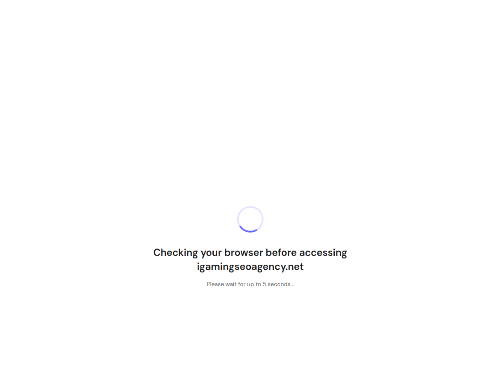 iGaming SEO Agency homepage