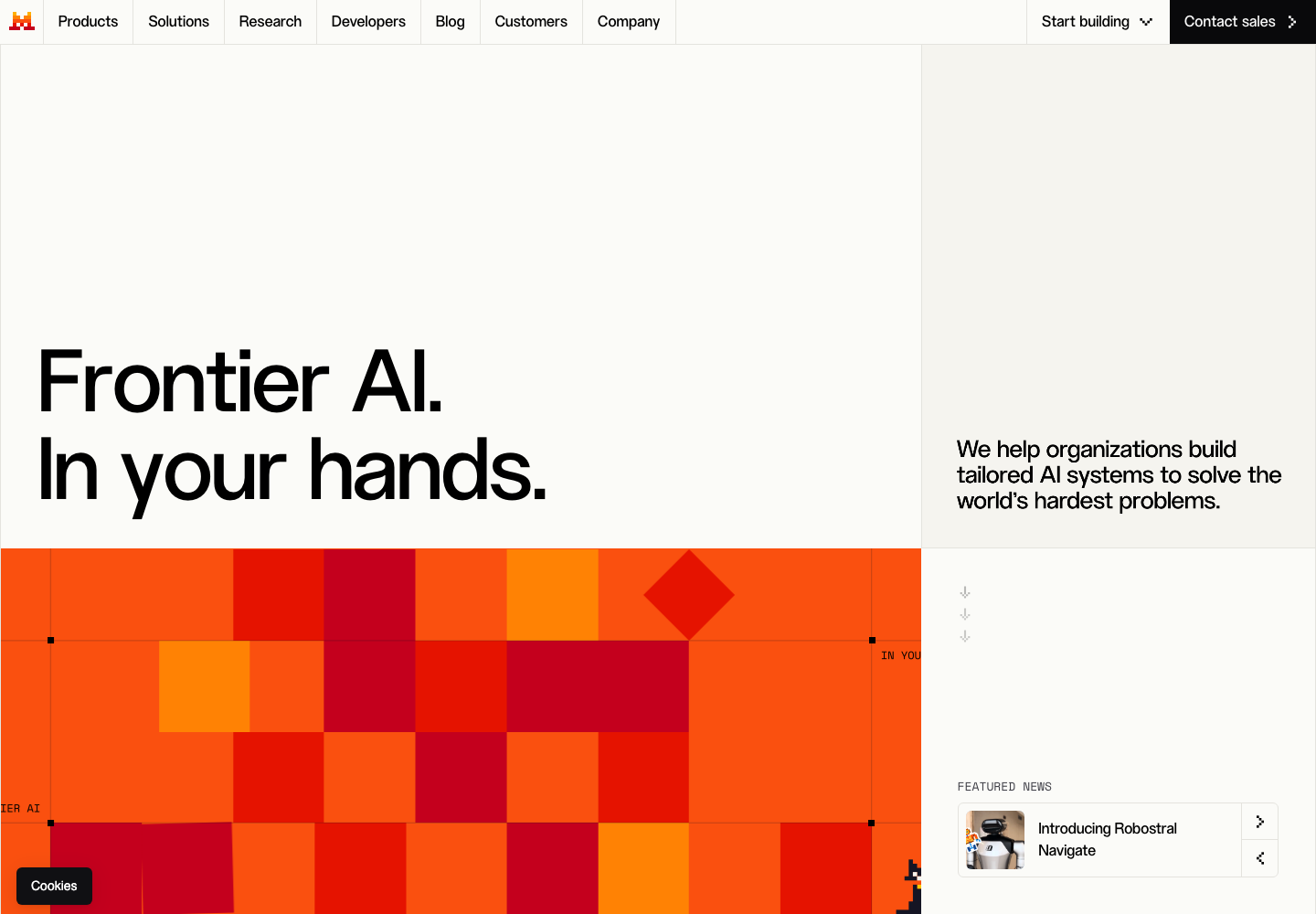 Mistral AI product review presentation