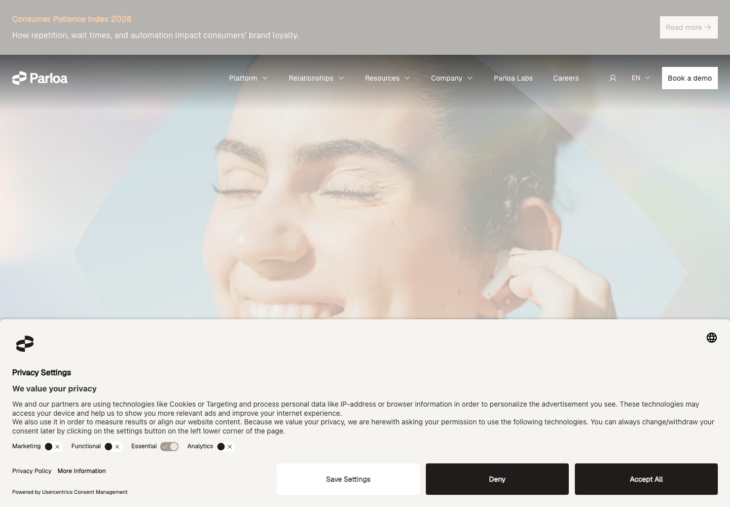 Parloa product review presentation